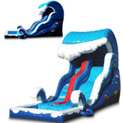 durable inflatable water slide